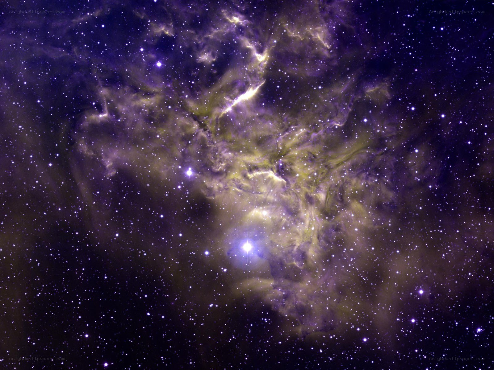 Cosmic Nebula in Deep Space