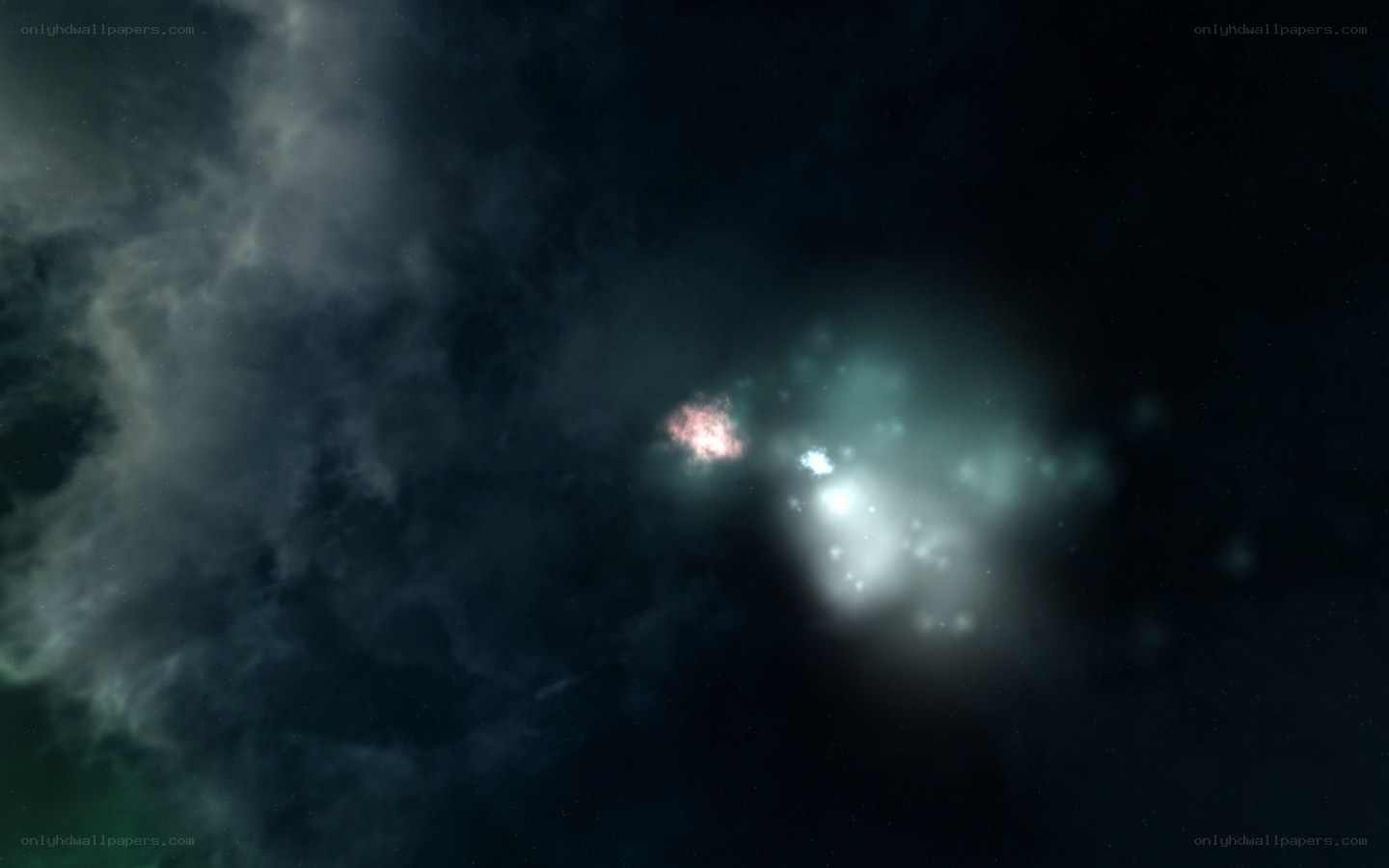 Cosmic Nebula in Deep Space