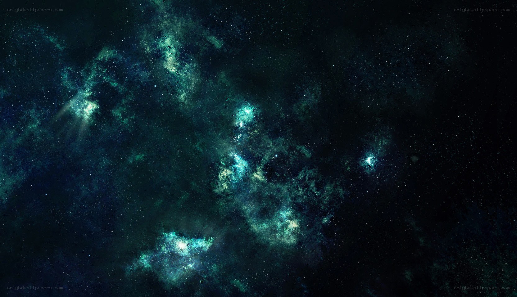 cosmic nebula in deep space