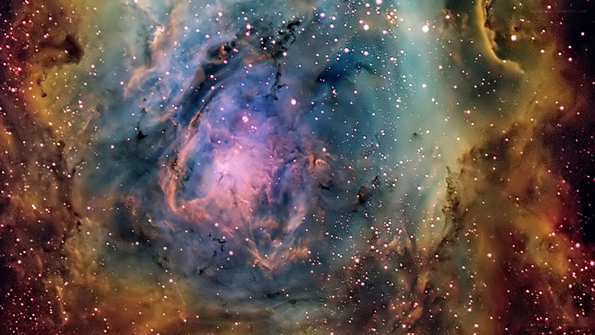 Cosmic Nebula in Deep Space