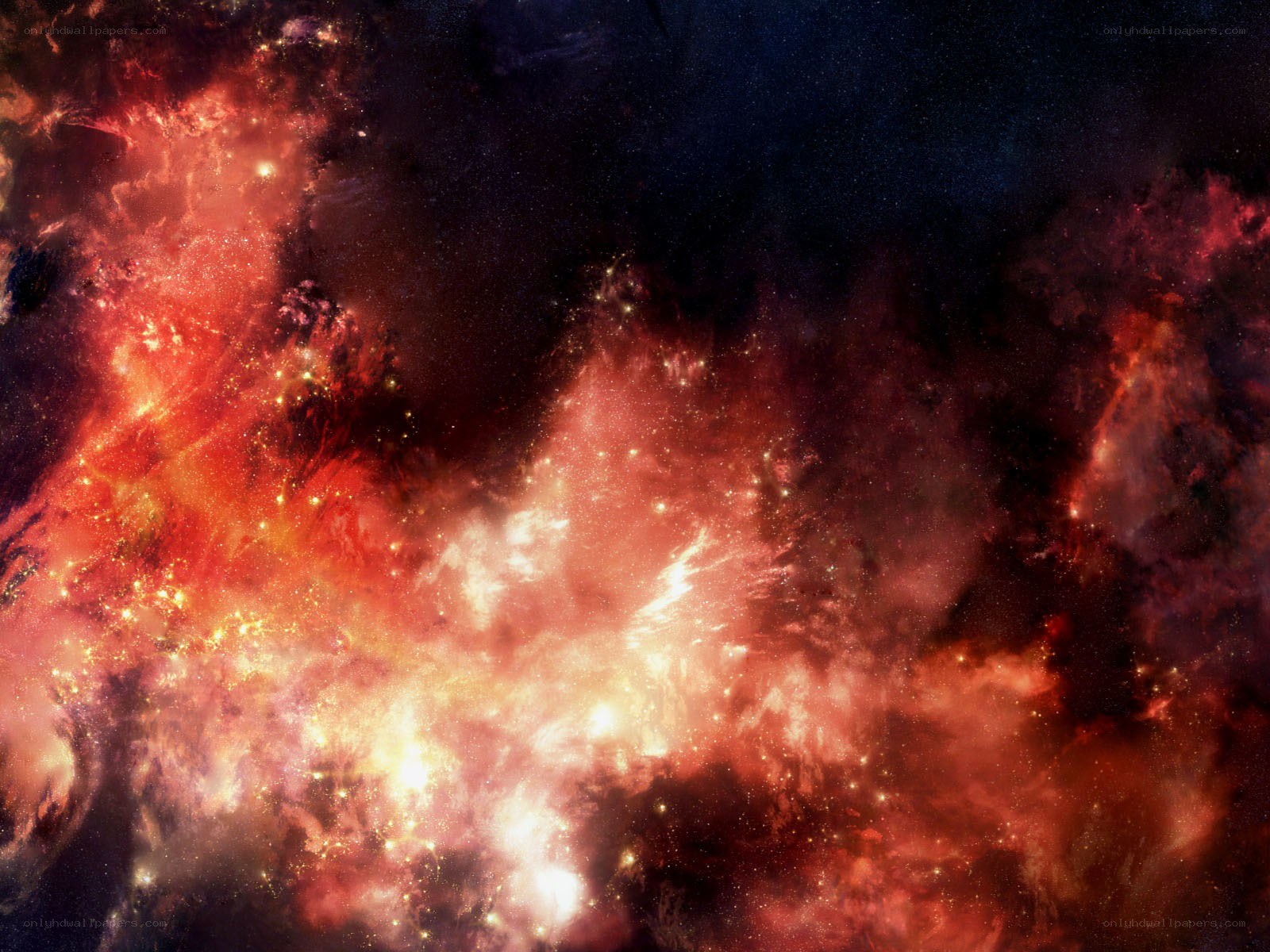 Cosmic Nebula in Deep Space