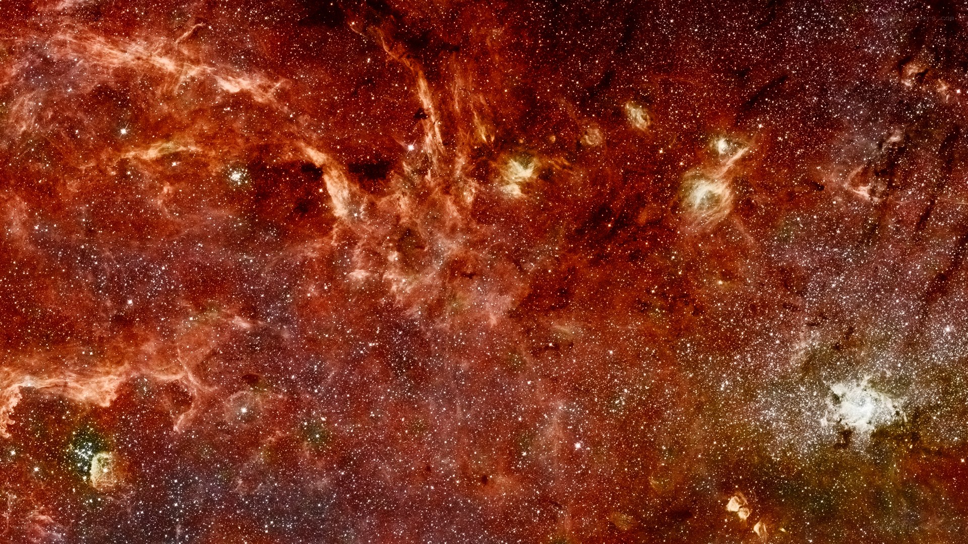 Cosmic Nebula in Deep Space