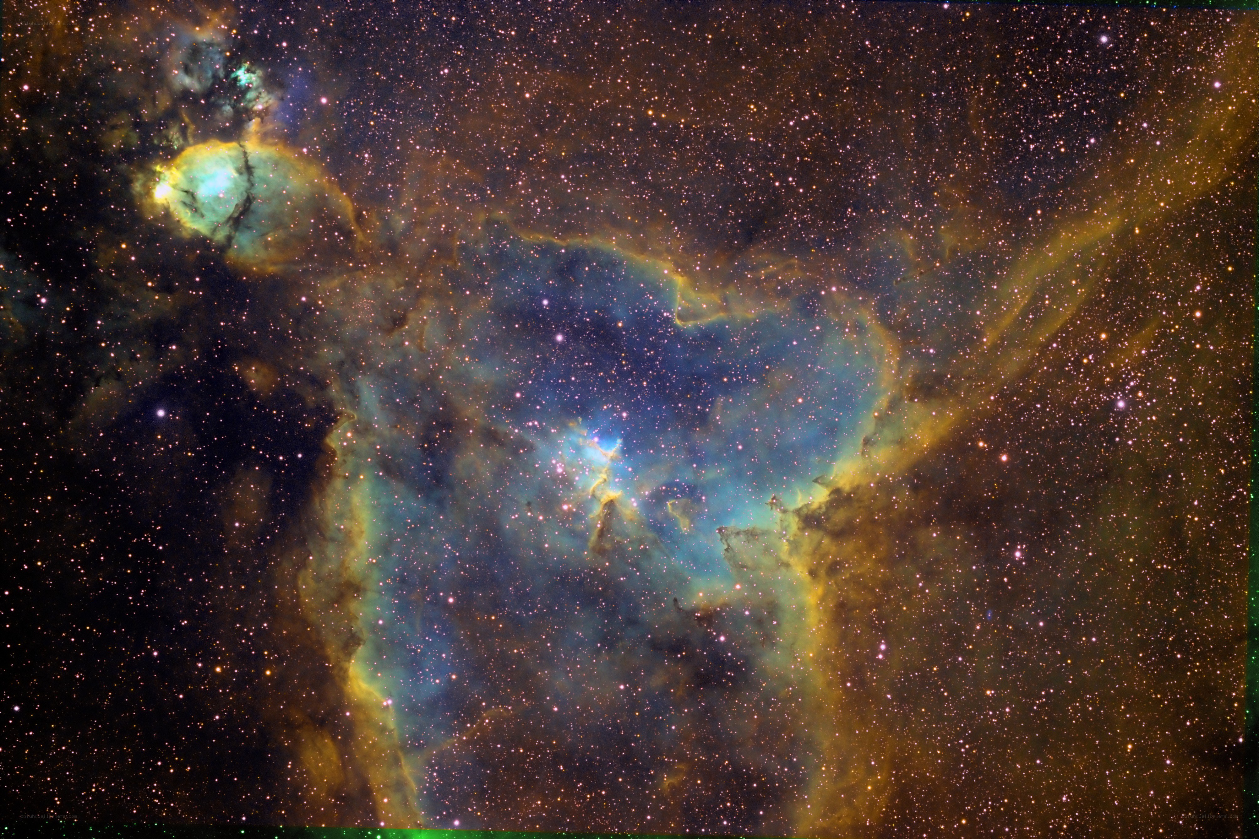 Cosmic Nebula in Deep Space
