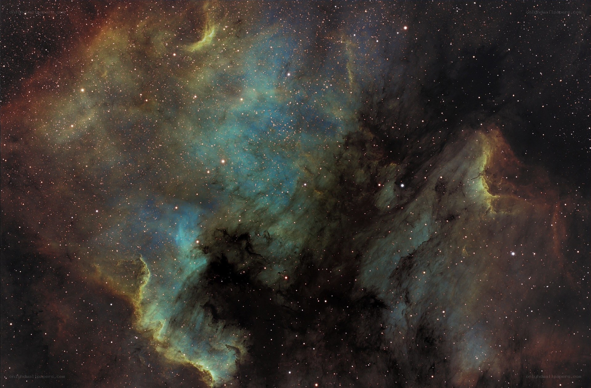 Cosmic Nebula in Deep Space