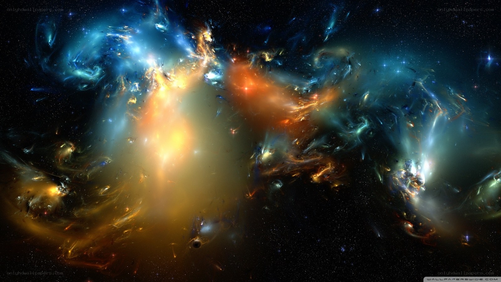 Cosmic Nebula in Deep Space