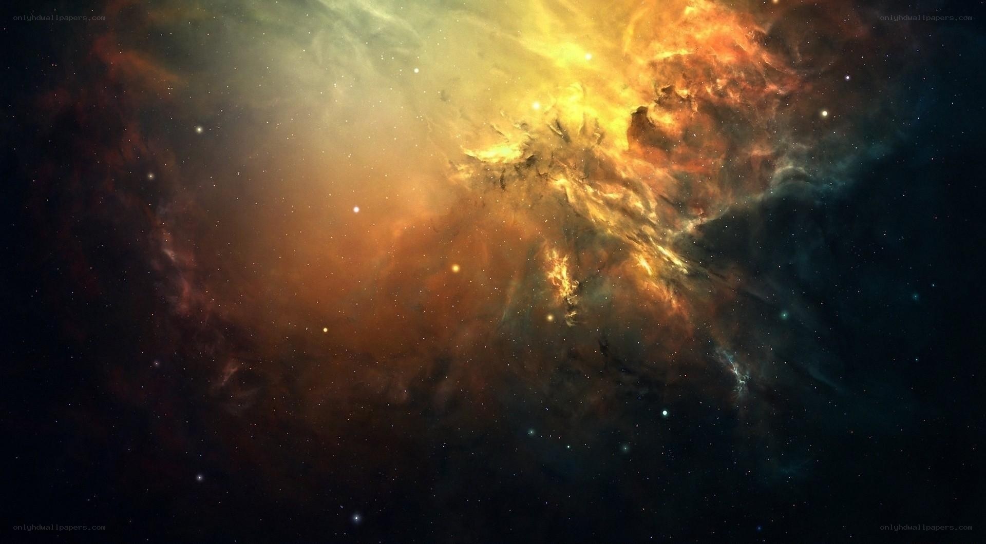 Cosmic Nebula in Space