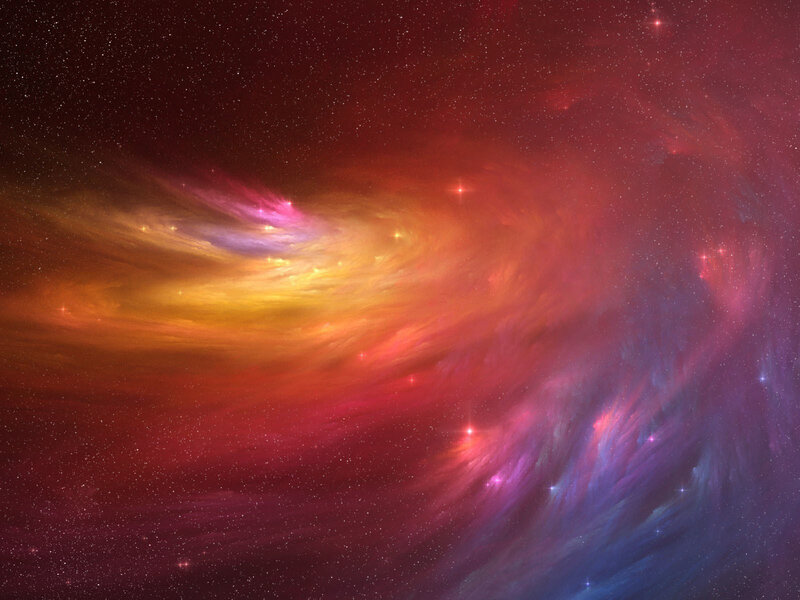 Cosmic Nebula in Space