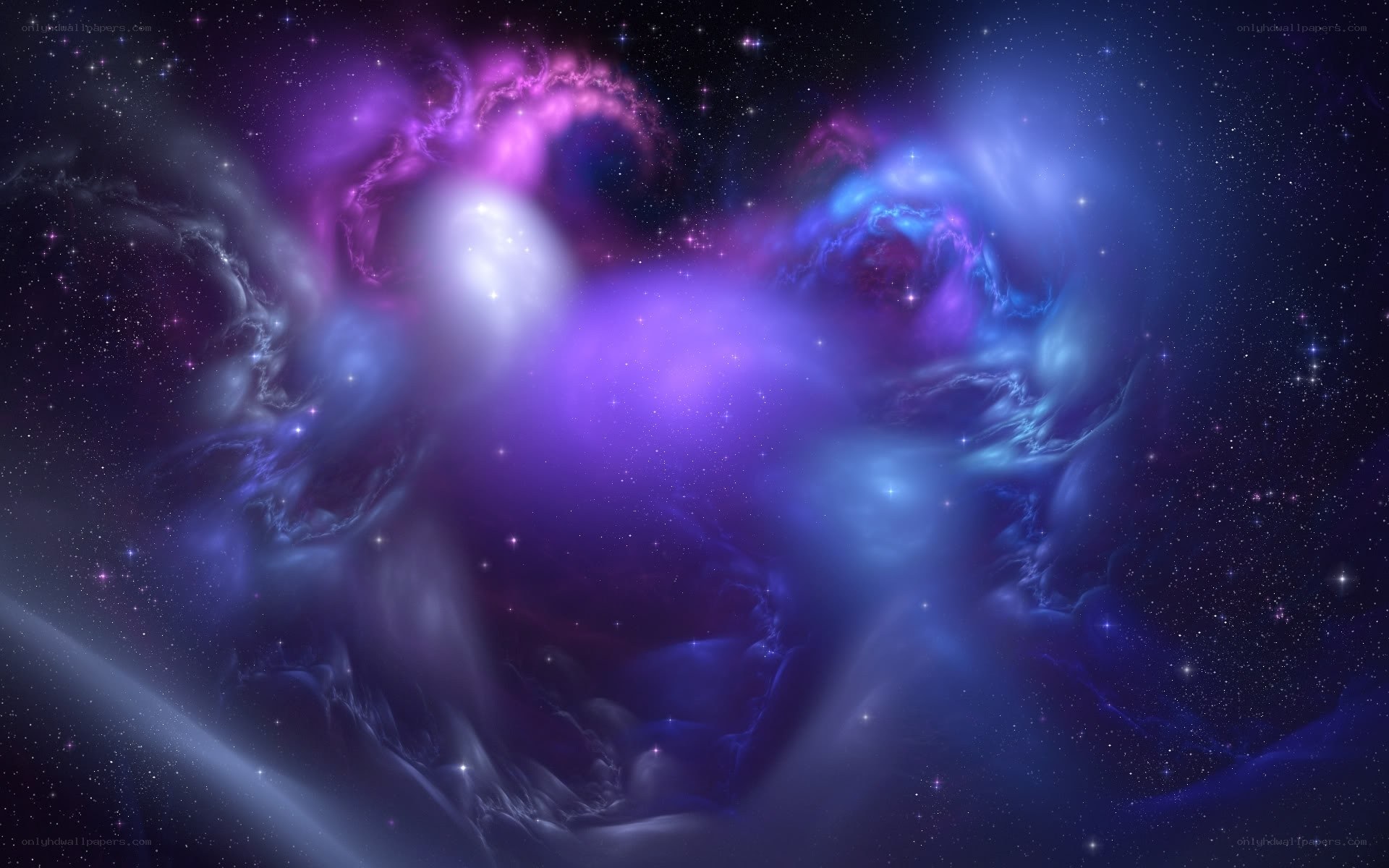 Cosmic Nebula in Space