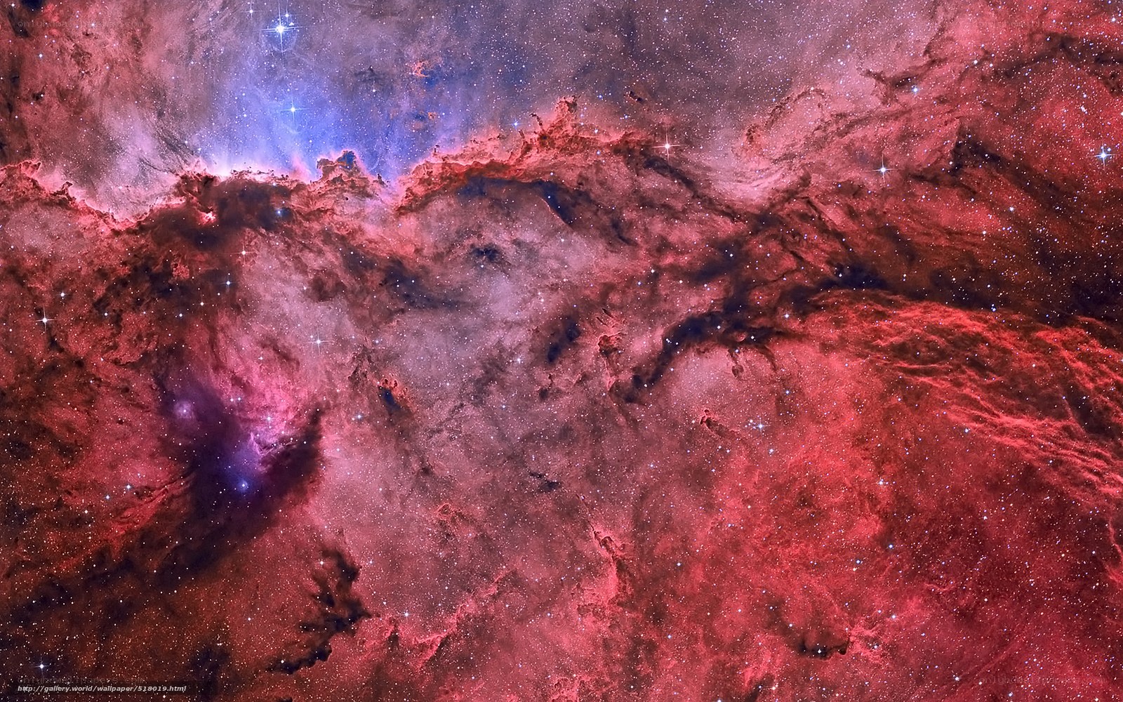 Cosmic Nebula in Space