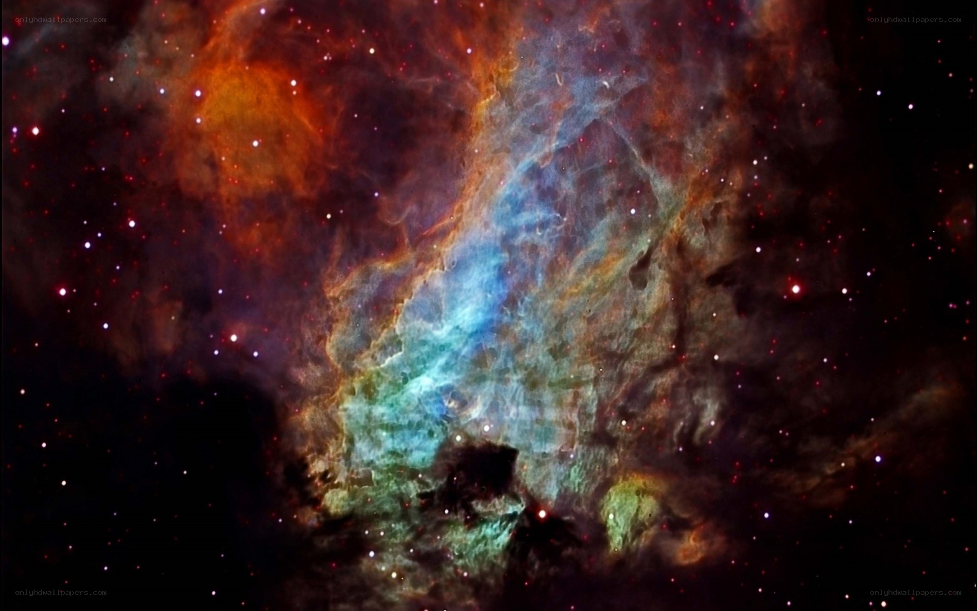Cosmic Nebula in Space