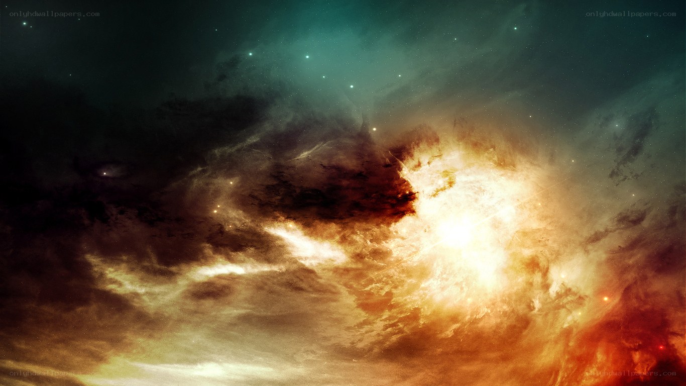 Cosmic Nebula in Space