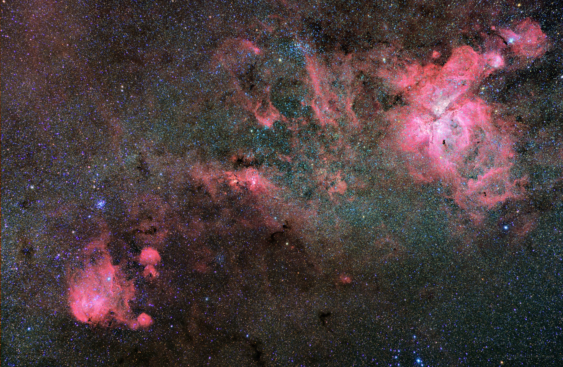 Cosmic Nebula in Space