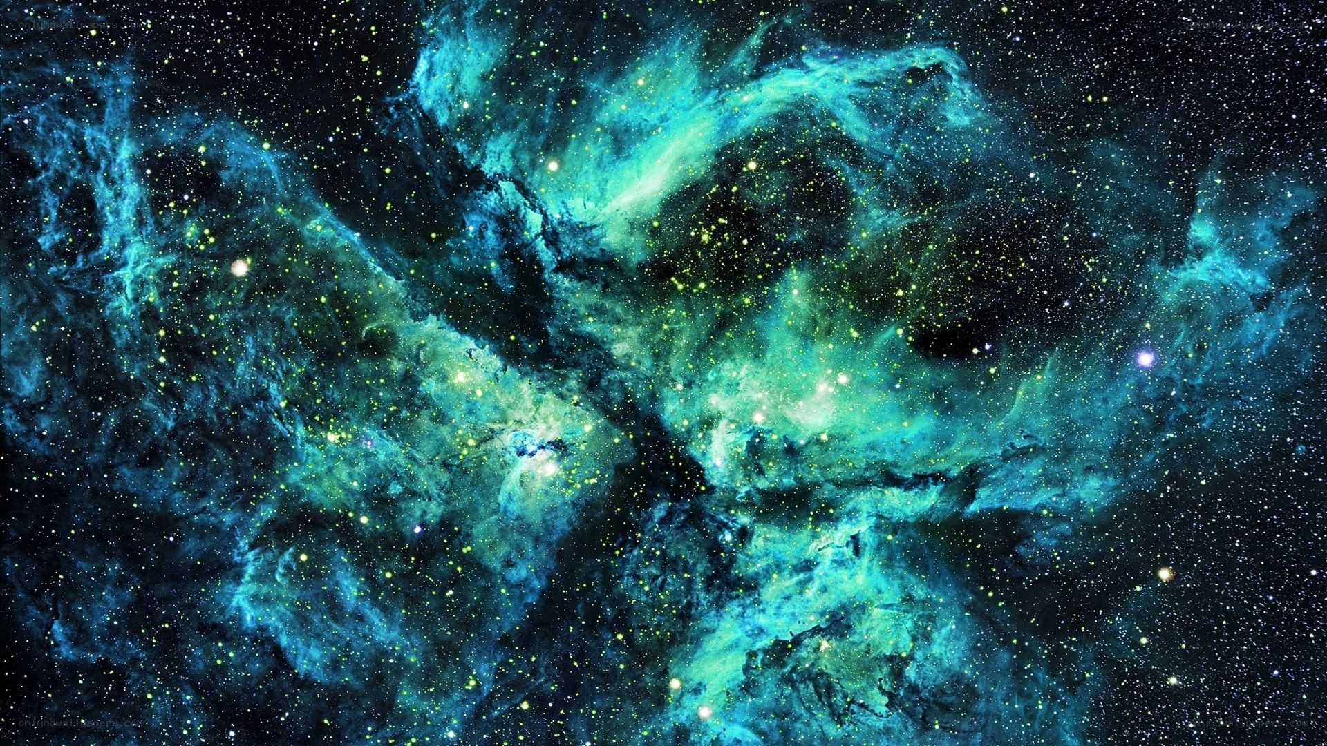 Cosmic Nebula in Space