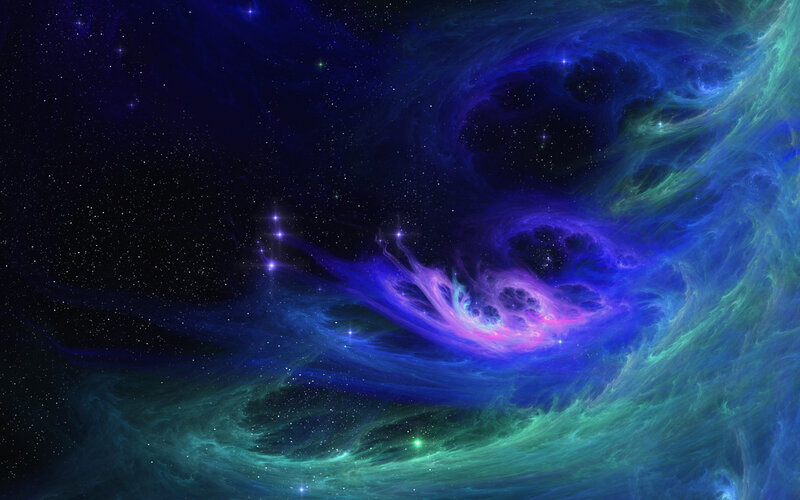 Cosmic Nebula in Space