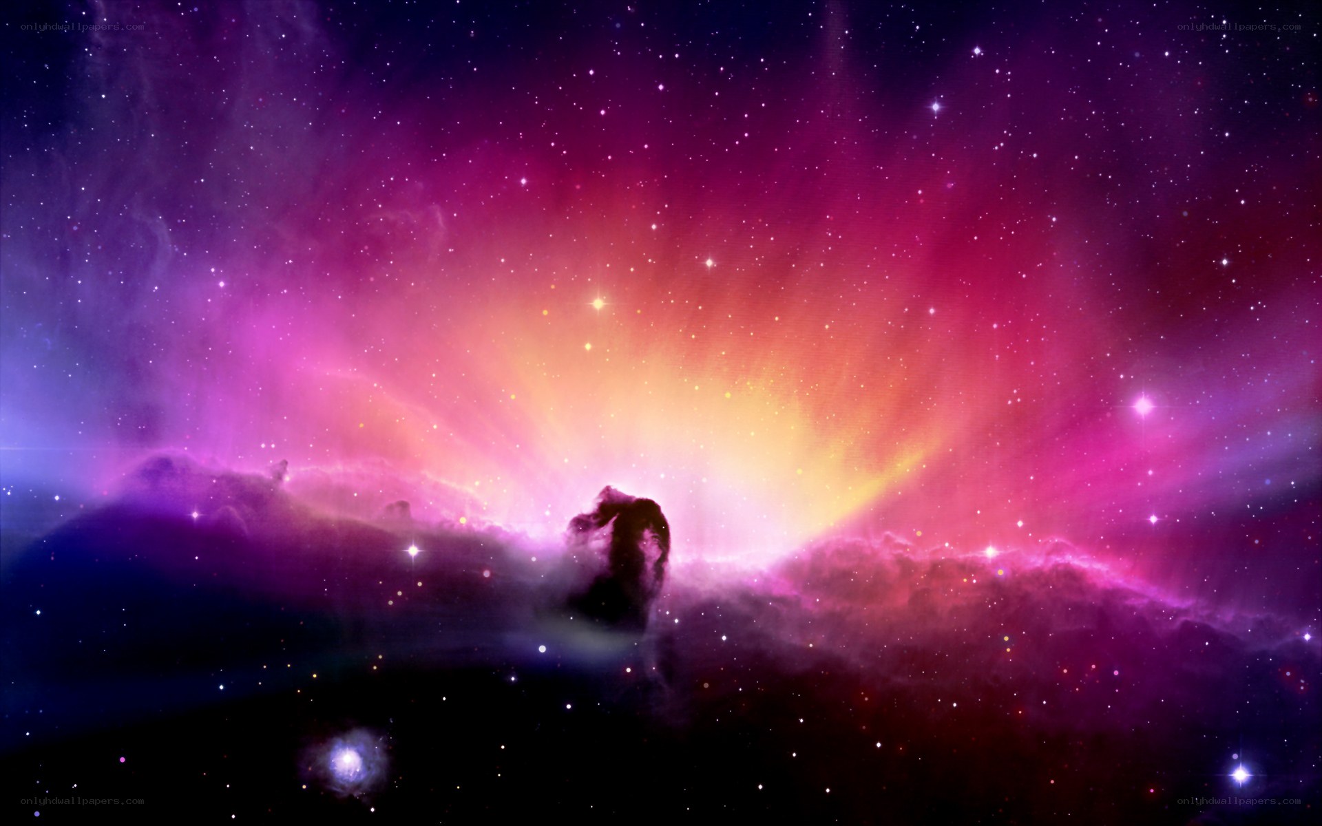 Cosmic Nebula in Space