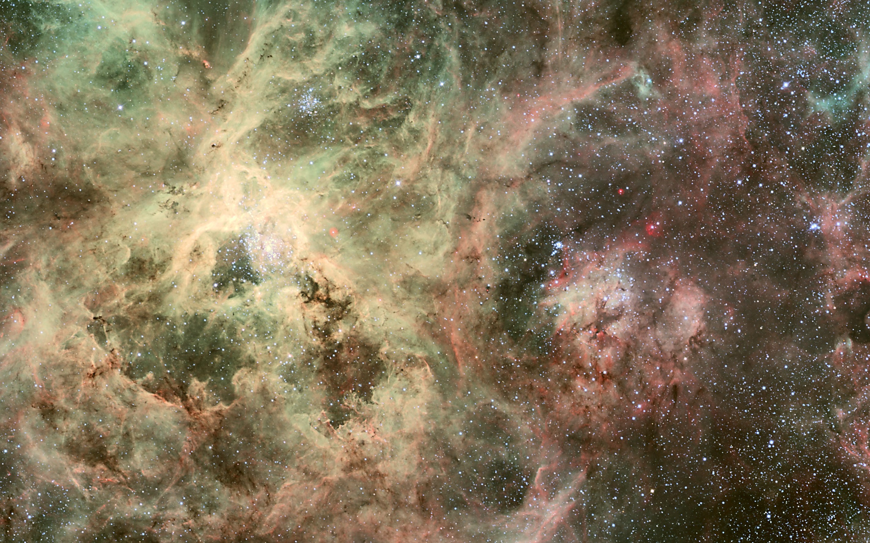 Cosmic Nebula in Space