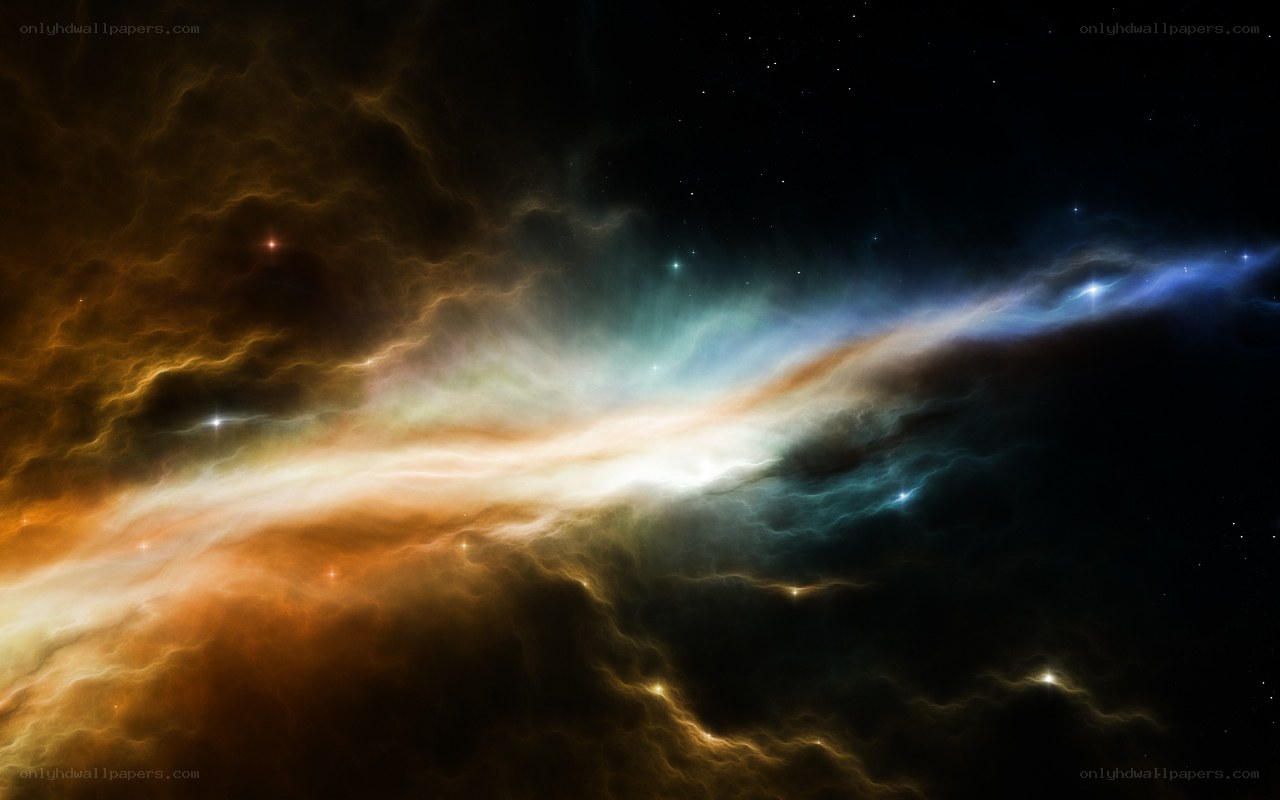Cosmic Nebula in Space