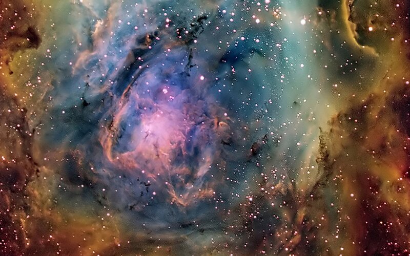 Cosmic Nebula in Space