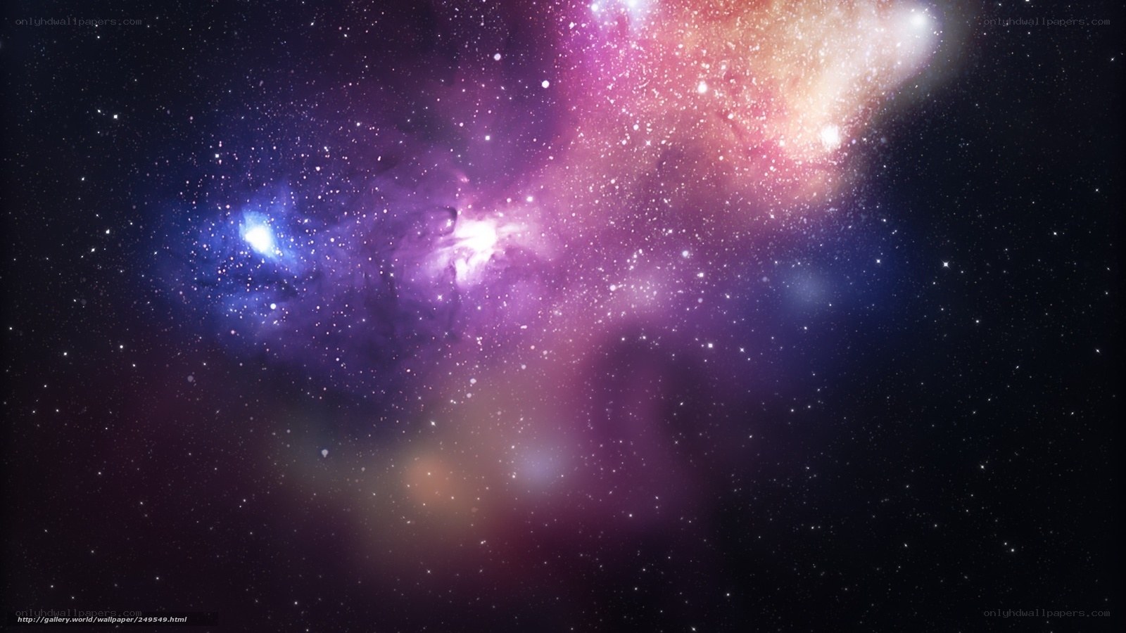 Cosmic Nebula in Space