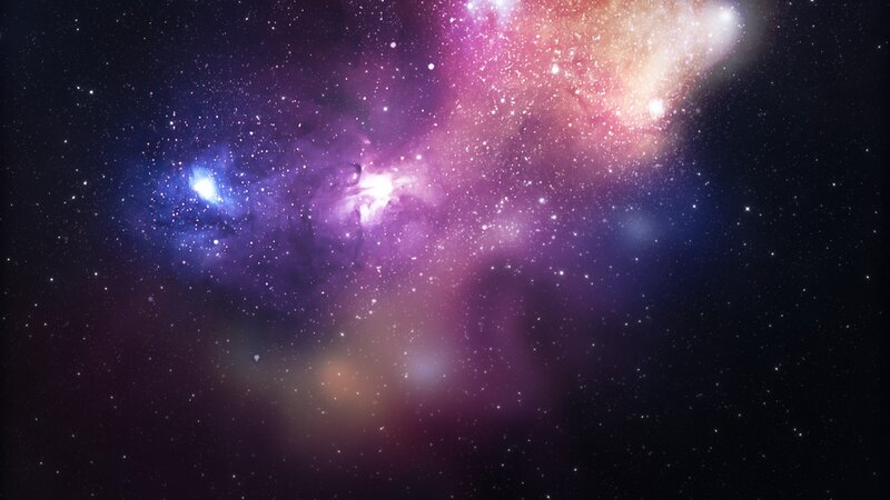 Cosmic Nebula in Space
