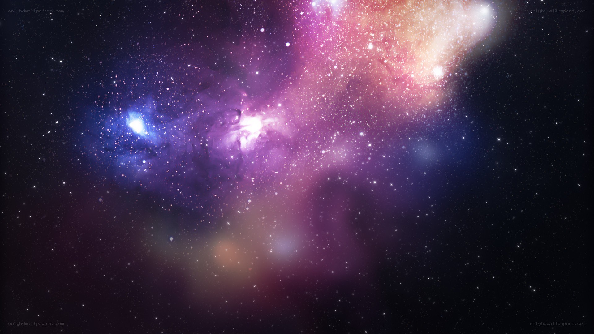 Cosmic Nebula in Space