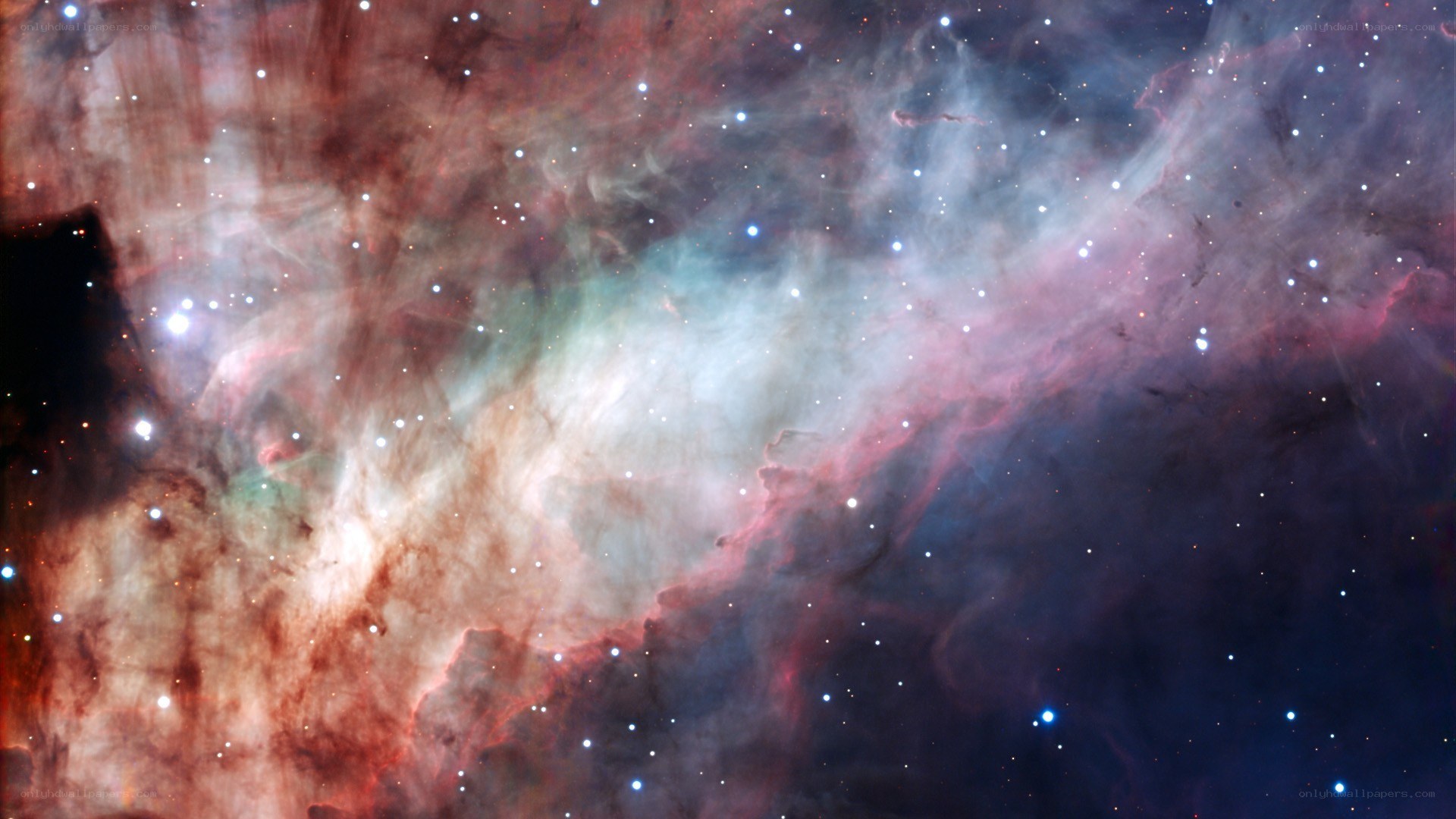Cosmic Nebula in Space
