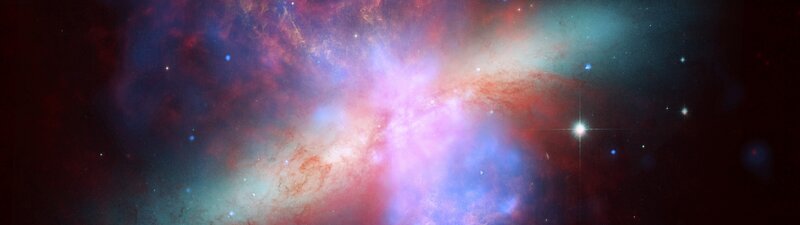 Cosmic Nebula — Purple, Photograph, Stars