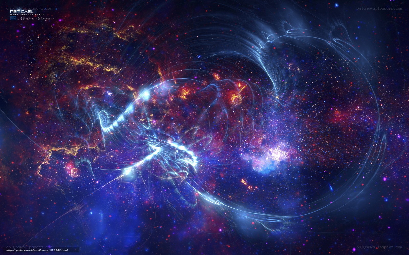 Cosmic Nebula Spiral