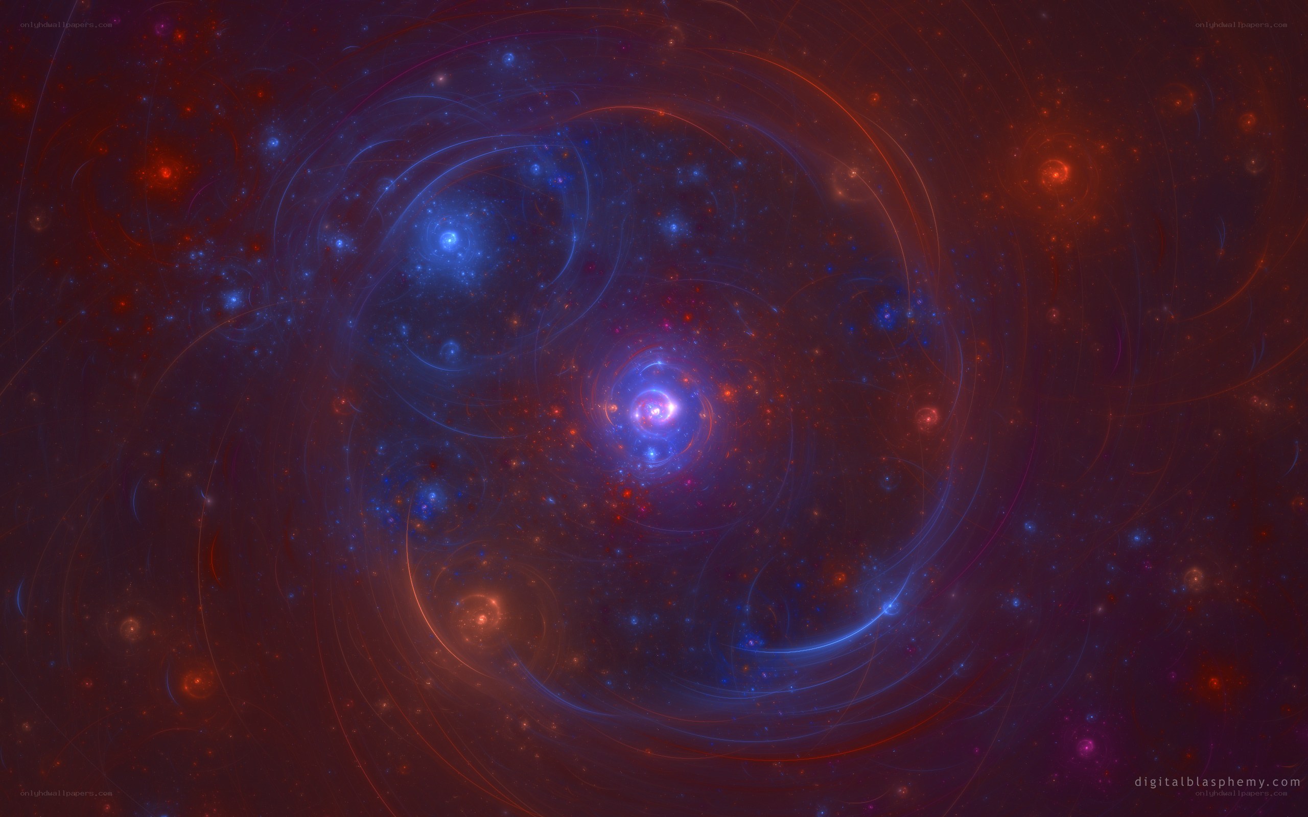 Cosmic Nebula Spiral