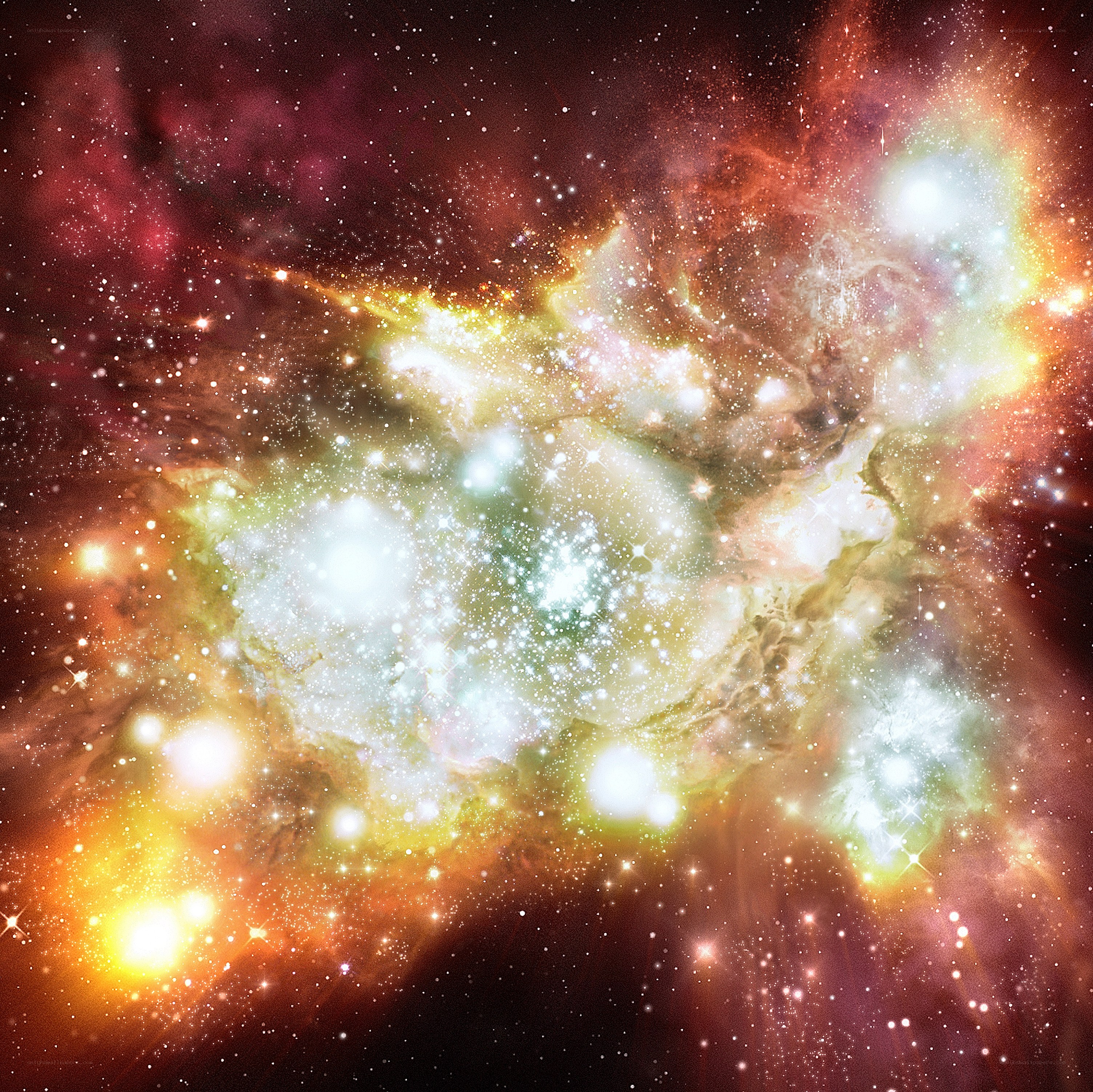 Cosmic Nebula Star Field