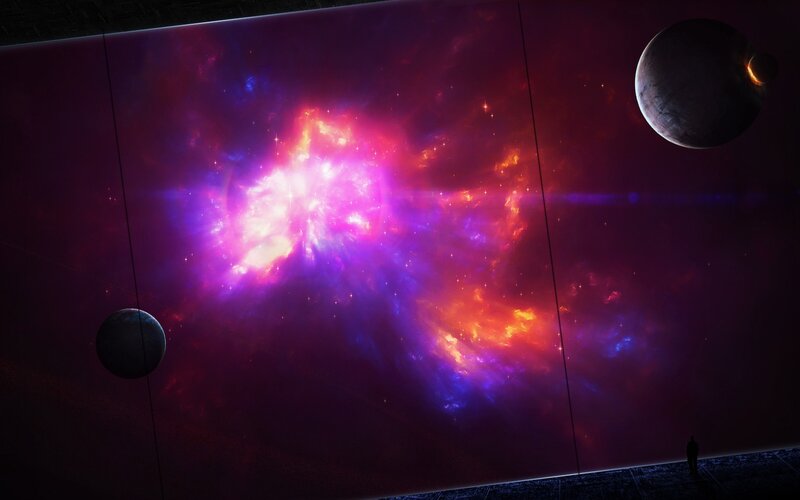 Cosmic Nebula View