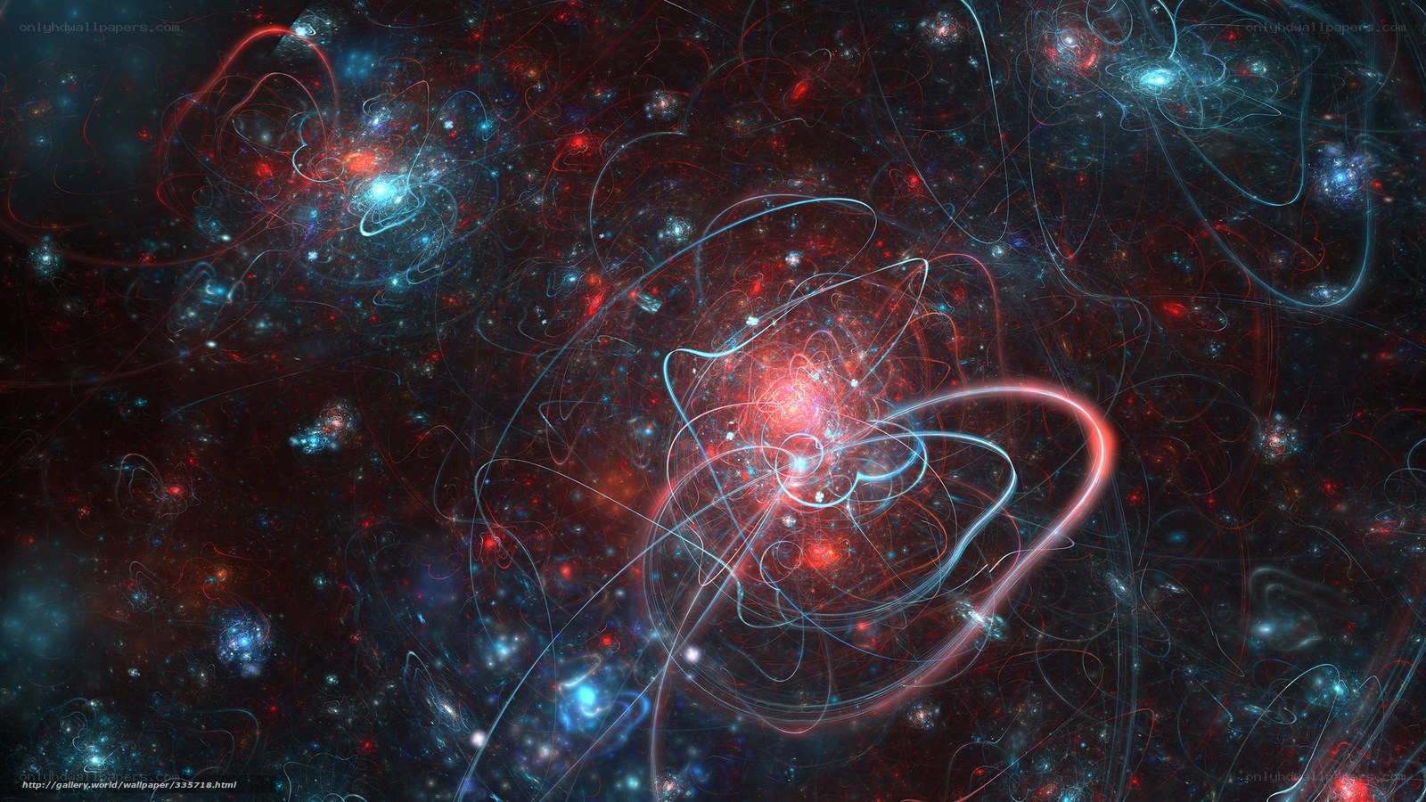 Cosmic Nebula with Energy Streams