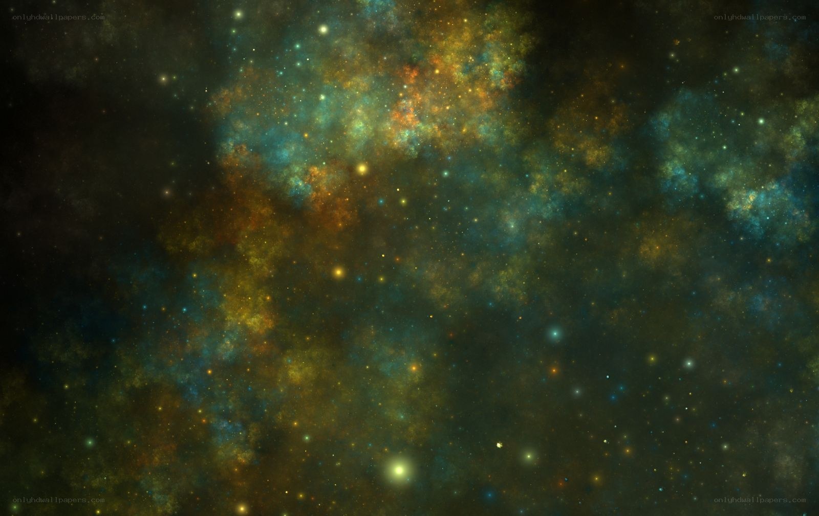 cosmic nebula with stars