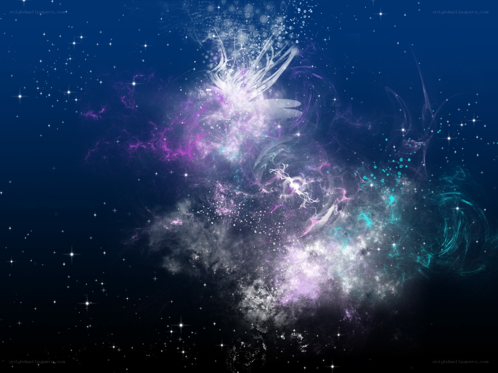 cosmic nebula with stars