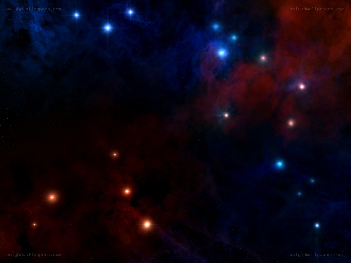 cosmic nebula with stars