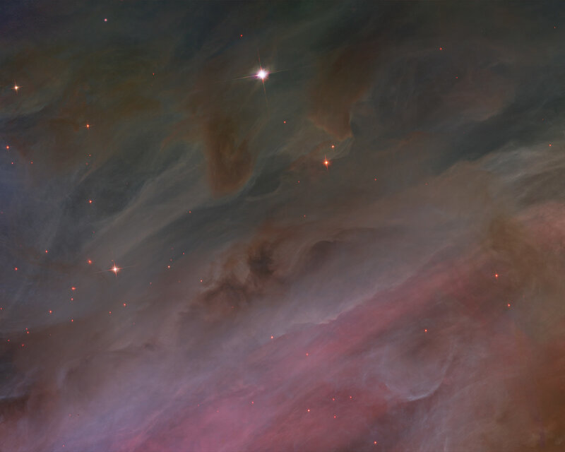 Cosmic Nebula with Stars