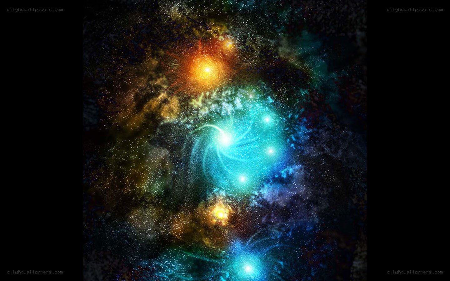 cosmic nebula with stars