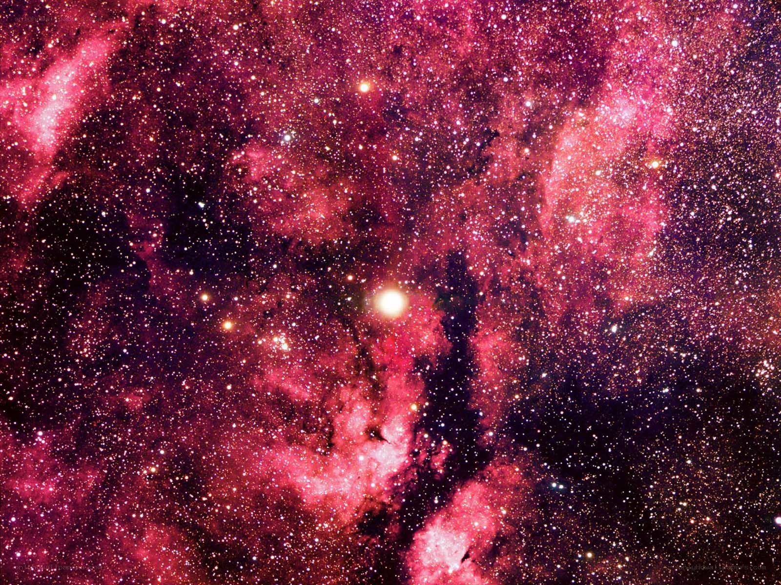Cosmic nebula with stars