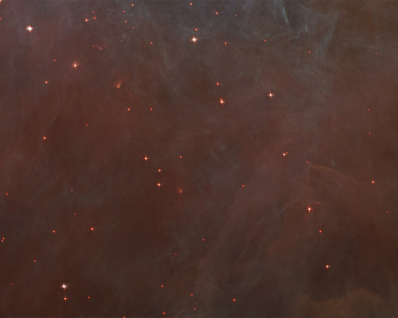 Cosmic Nebula with Stars