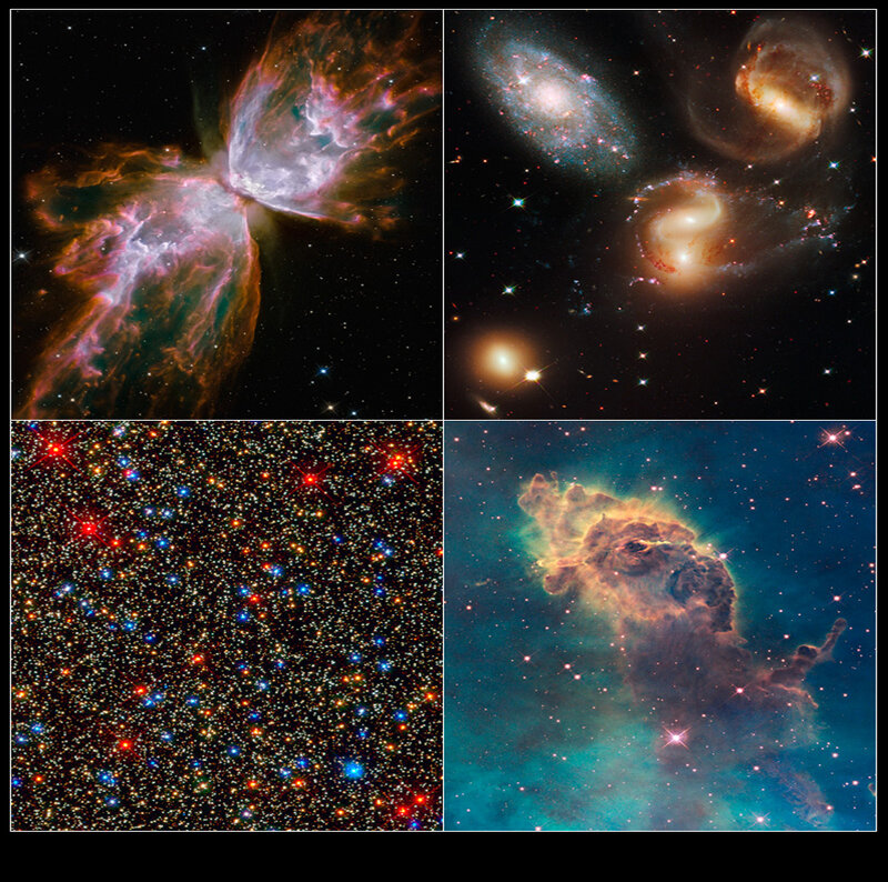 Cosmic Nebulae and Galaxies