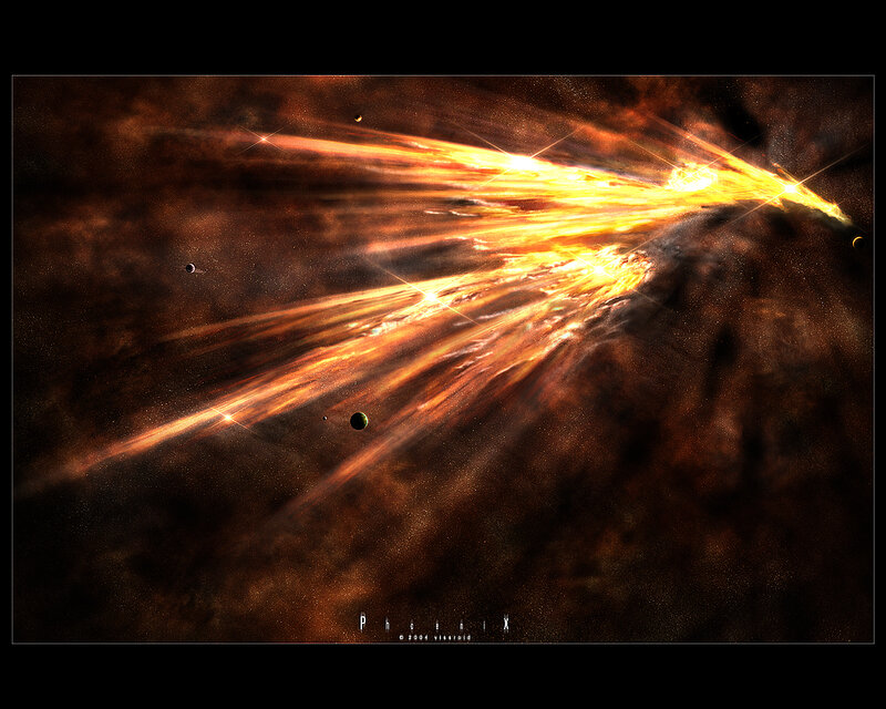 Cosmic Phoenix Explosion