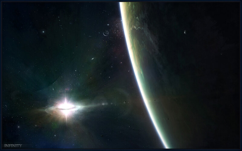 Cosmic planet and star system