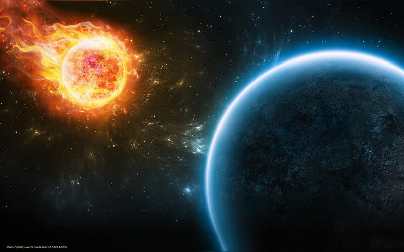Cosmic planet and star