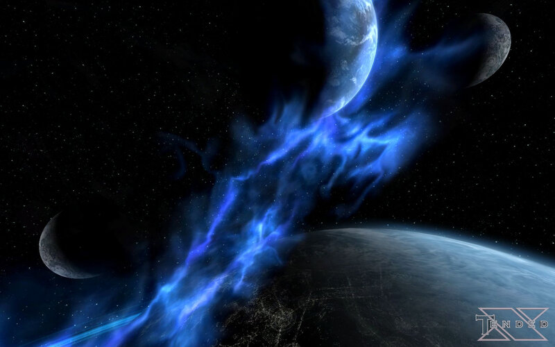 Cosmic planet explosion