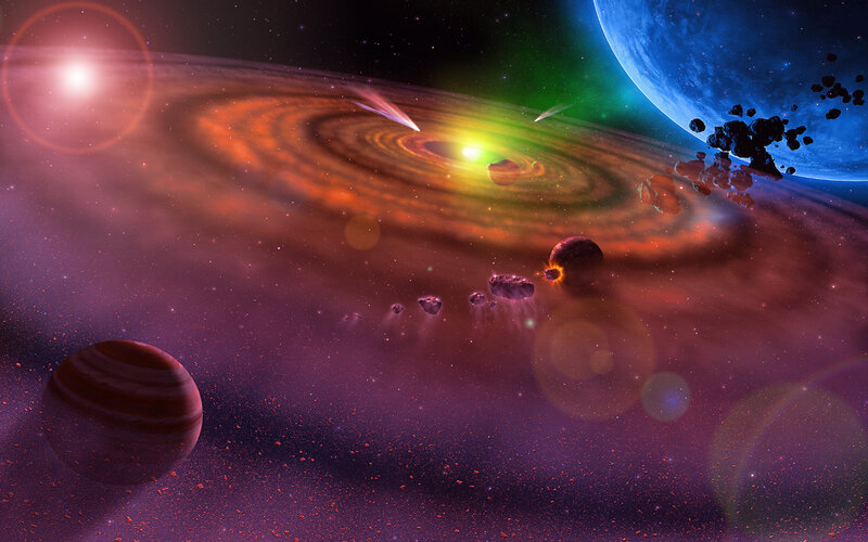 Cosmic planet formation
