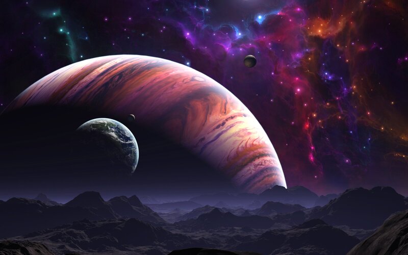 Cosmic planet landscape