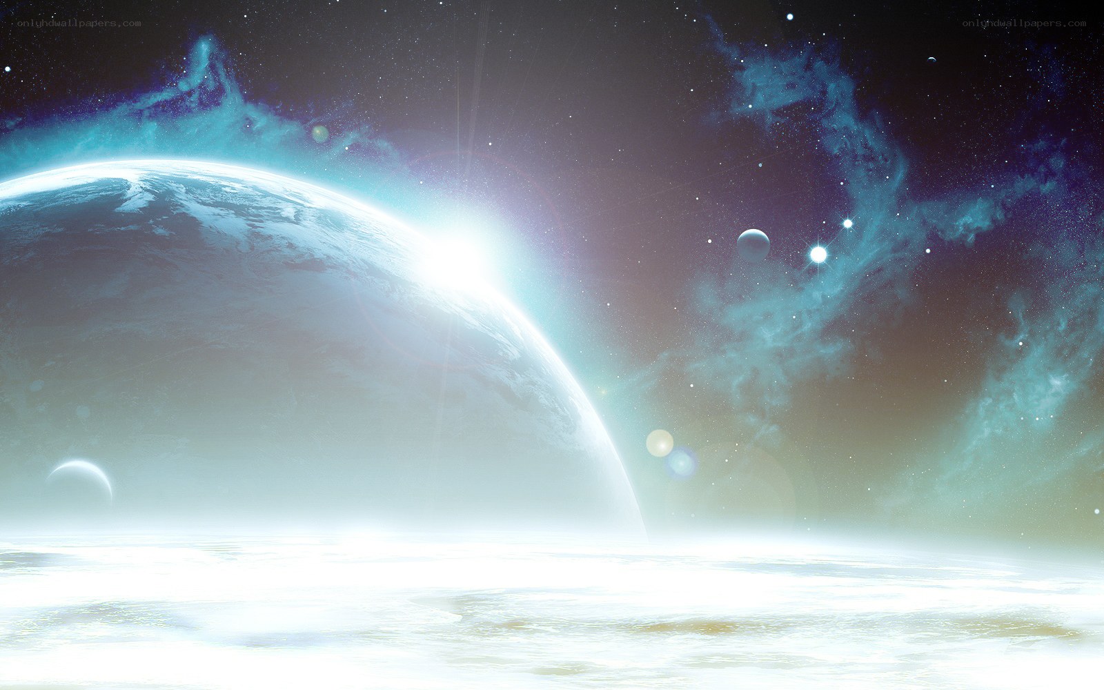 Cosmic planet landscape