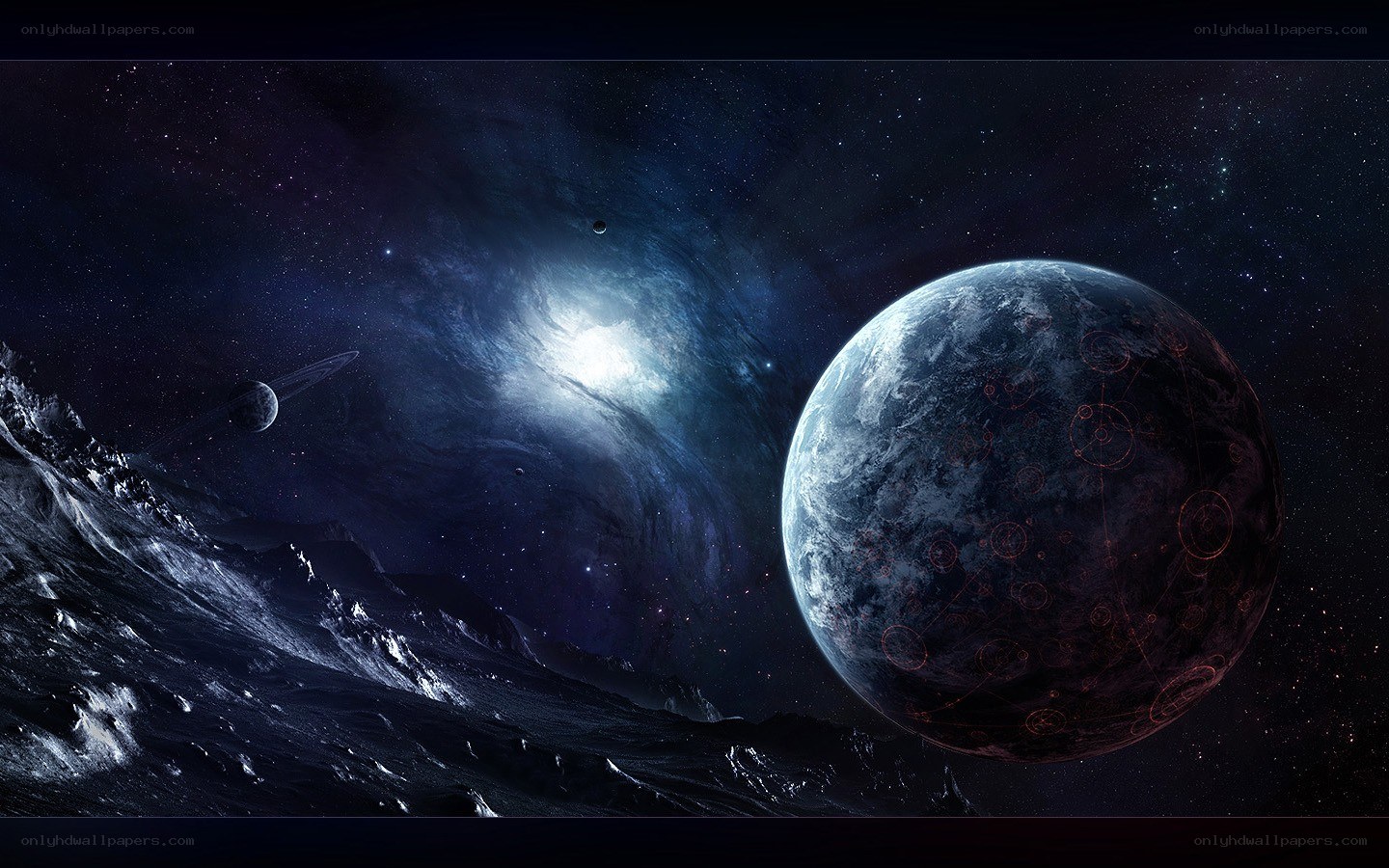 Cosmic planet landscape