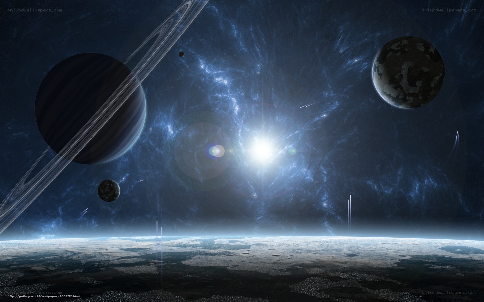 Cosmic planet system