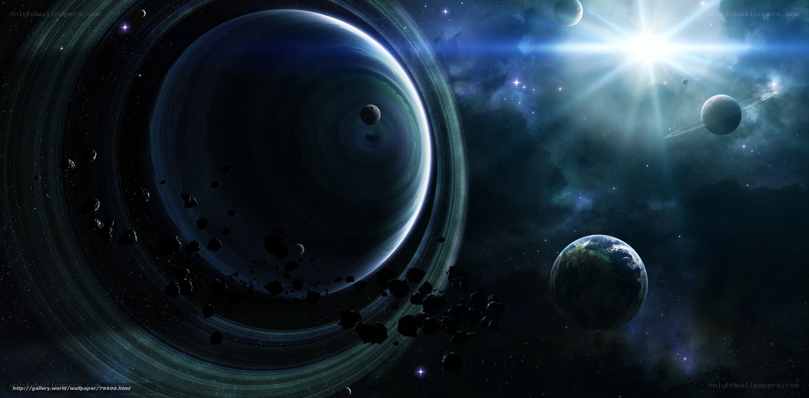 Cosmic planet system